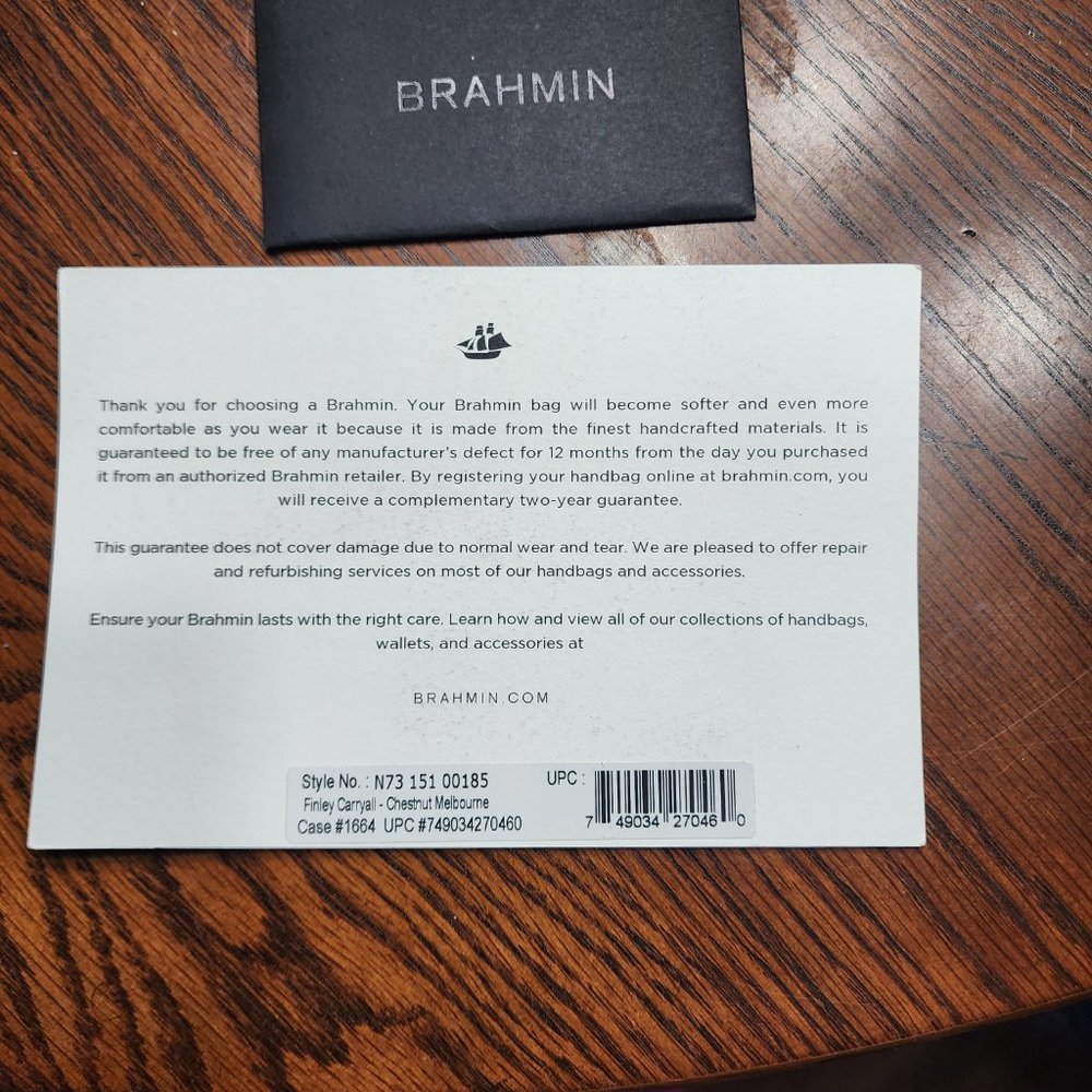 Brahmin Finley Carryall - Picture 2 of 7